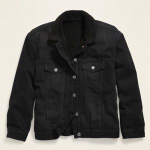 Sherpa Lined Denim Jacket